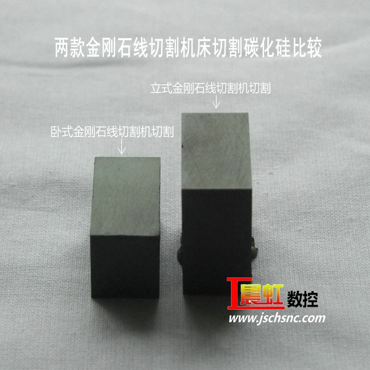 兩款不同結(jié)構(gòu)金剛石線切割機切割碳化硅記錄

