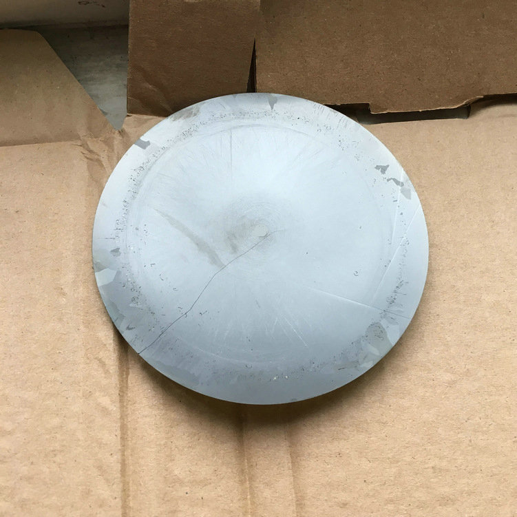 加工實例：泰州晨虹CHSX5620-XW數(shù)控金剛石線雙絲筒機床切割直徑100mm碳化硅效果
